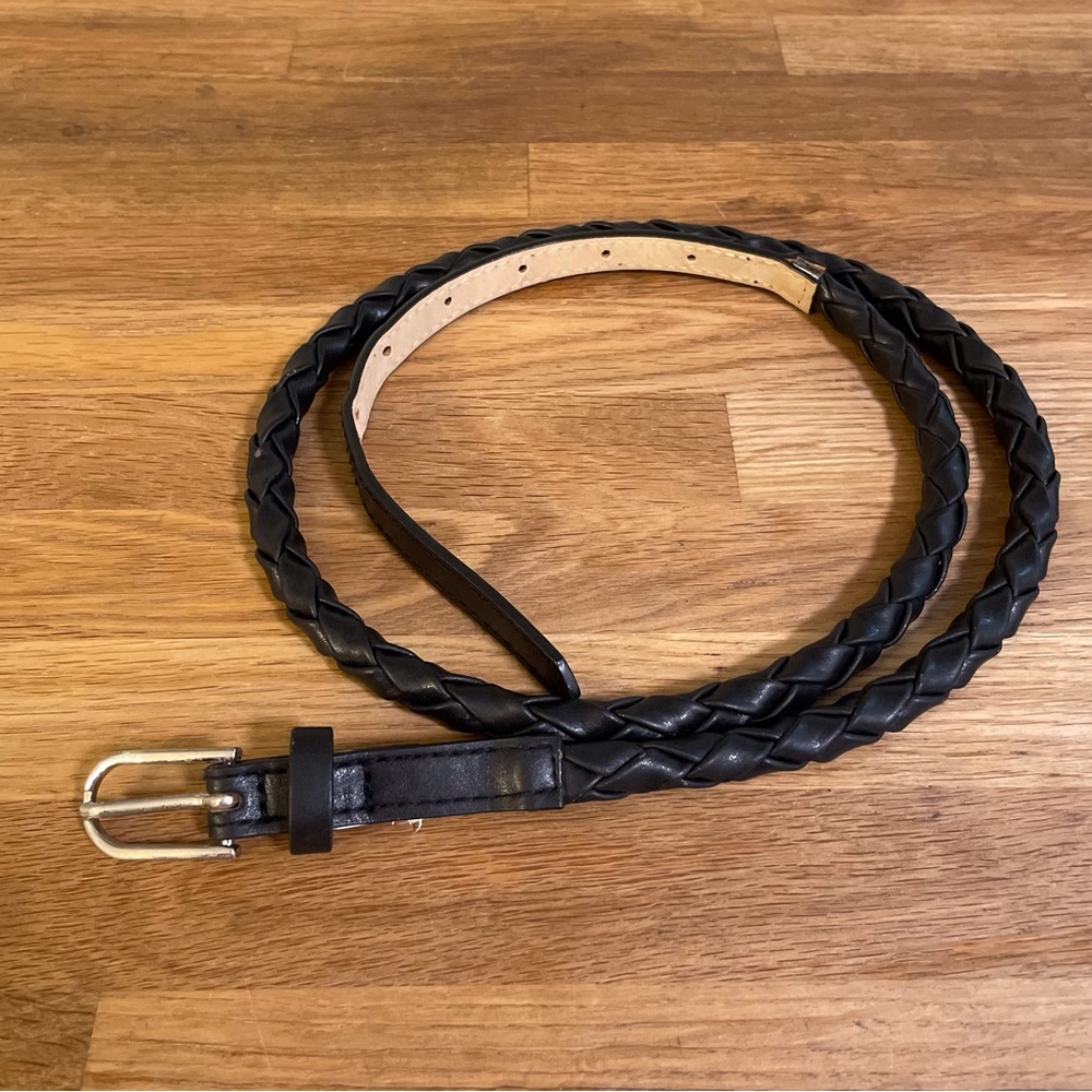 Women’s Leather Braided Belt (L)